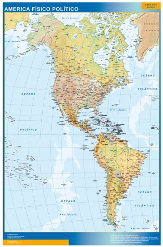 Mapa Europa códigos postais de parede